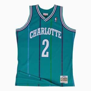 Swingman Larry Johnson Charlotte Hornets NBA 1992-93 Jersey (Brand New)